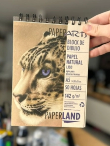 BLOCK PAPERLAND ART PAPEL NATURAL A5 C/ESP. 142grs x 50grs LS