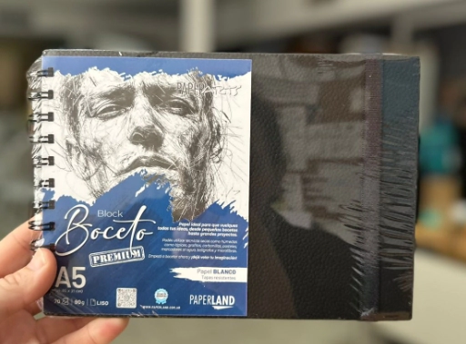 BLOCK PAPERLAND BOCETO PREMIUM A5 T/D 90grs x 70hjs LS