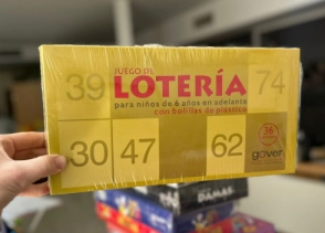 JUEGO GOVER LOTERIA x 36 CARTONES