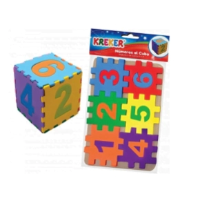 KREKER GOMA EVA NUMEROS AL CUBO