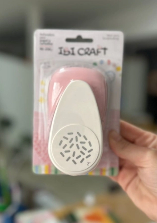 IBI CRAFT PERFORADORA ARTISTICA 50mm 2" CONFETI TIRAS