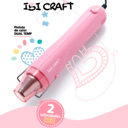 IBI CRAFT PISTOLA DE CALOR 2 VELOCIDADES CRAFTER