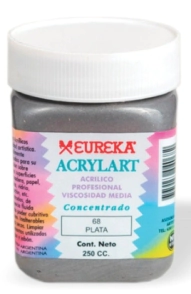 EUREKA ACRILICO x 250cc METAL
