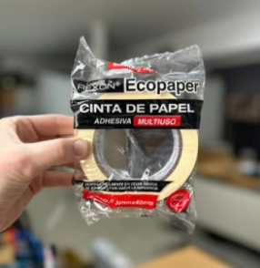 CINTA PAPEL REXON ECOPAPER 36mm x 40mts