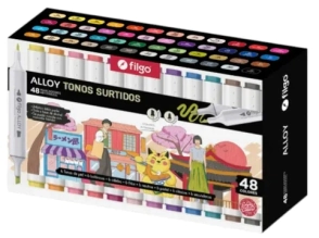 MARCADOR FILGO ALLOY ARTISTICO D/P x 48u