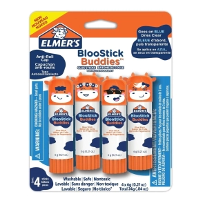 ELMERS PEGAMENTO EN BARRA x 6grs x 4u BUDDIES