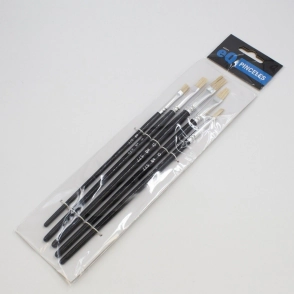 EQ SET PINCELES CERDA PLANO (577) 4/6/8/10/12