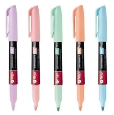 MARCADOR FILGO 040 PERMANENTE PASTEL x 5u