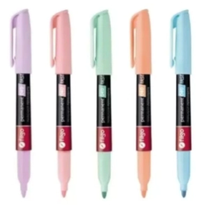 MARCADOR FILGO 040 PERMANENTE PASTEL x 5u