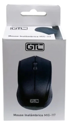 MOUSE GTC INALAMBRICO MIG-117 NEGRO