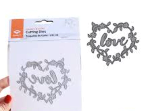 IBI TROQUEL 4" FLOWERS AND LOVE