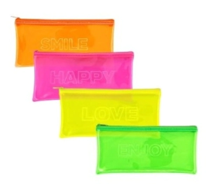 IBICO CARTUCHERA C/CIERRE ESCOLAR PVC C/FRASES
