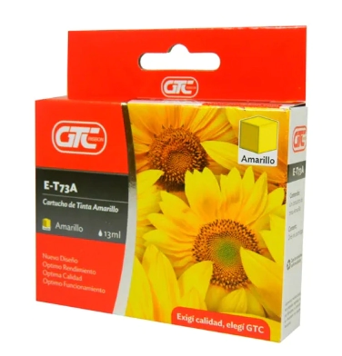 CARTUCHO GTC EPSON E-T206A AMARILLO
