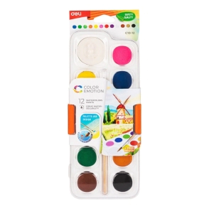 ACUARELA DELI COLOR EMOTION x 12 COL. GRANDE