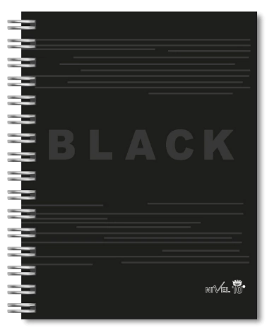 AGENDA NIVEL 10 2027 BONJOUR CARTONEE ESP. BLACK DxH
