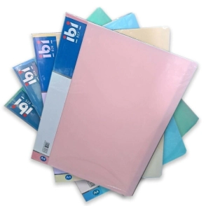 CARPETA IBI A4 FOLIOS x 20F AMARILLO PASTEL
