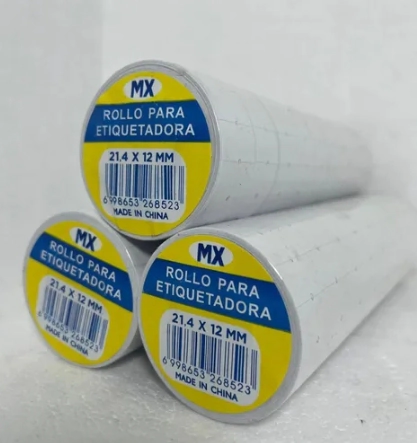 ROLLO P/CODIF. MX BLANCO x 10u