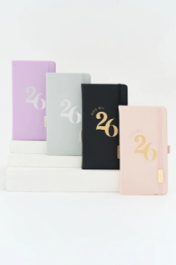 AGENDA FW 2026 SEMANAL COSIDA CLASSIC POCKET GRAY