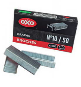 BROCHES P/ABR LAMA OXO N&ordm;10/50 x 1000u x 10u