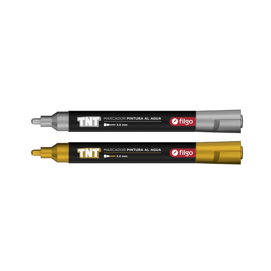 MARCADOR FILGO TNT 3.0 PINTURA AL AGUA METALIZADO