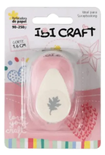 IBI CRAFT PERFORADORA ARTISTICA 16mm 3/4" HOJA ROBLE