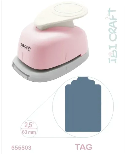 IBI CRAFT PERFORADORA ARTISTICA 63mm 2.5" TAG