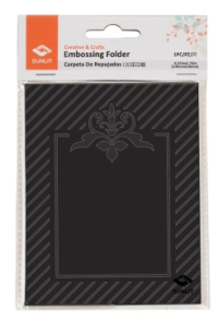 IBI SUNLIT PLANTILLA 4.25" TEXTURADO 2D MARCO DECORADO