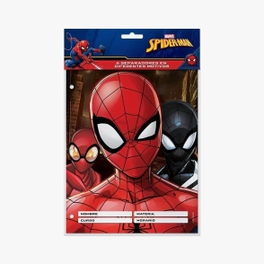SEPARADOR MULTISCOPE N&ordm;3 x 6hjs SPIDERMAN