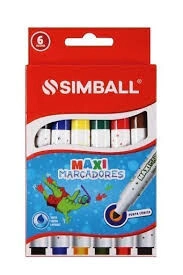 MARCADOR SIMBALL MAXI x 6u