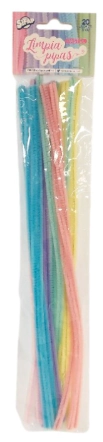 LIMPIA PIPAS SIFAP PASTEL (30cm) x 20u