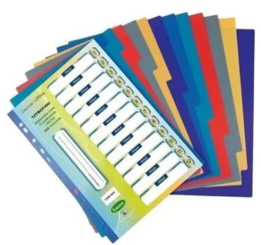 SEPARADOR LAMA A4 12 POS. x 400MICR.