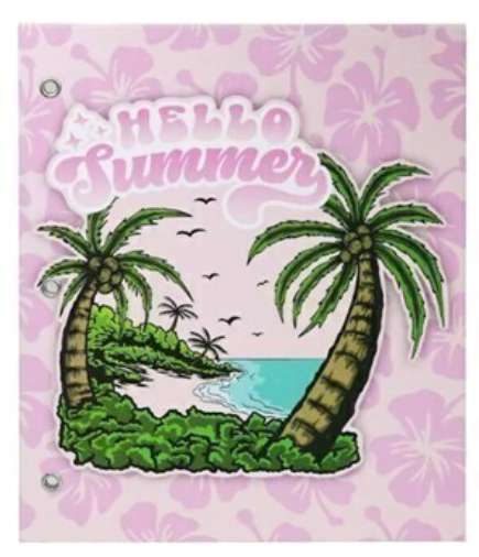 CARPETA REXON TAPA N�3 HELLO SUMMER