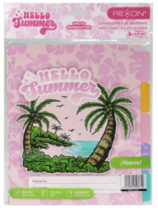 SEPARADOR REXON N&ordm;3 HELLO SUMMER C/S x 5u