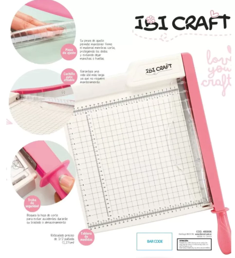 IBI CRAFT GUILLOTINA A PALANCA A4 320mm (12") CRAFTER