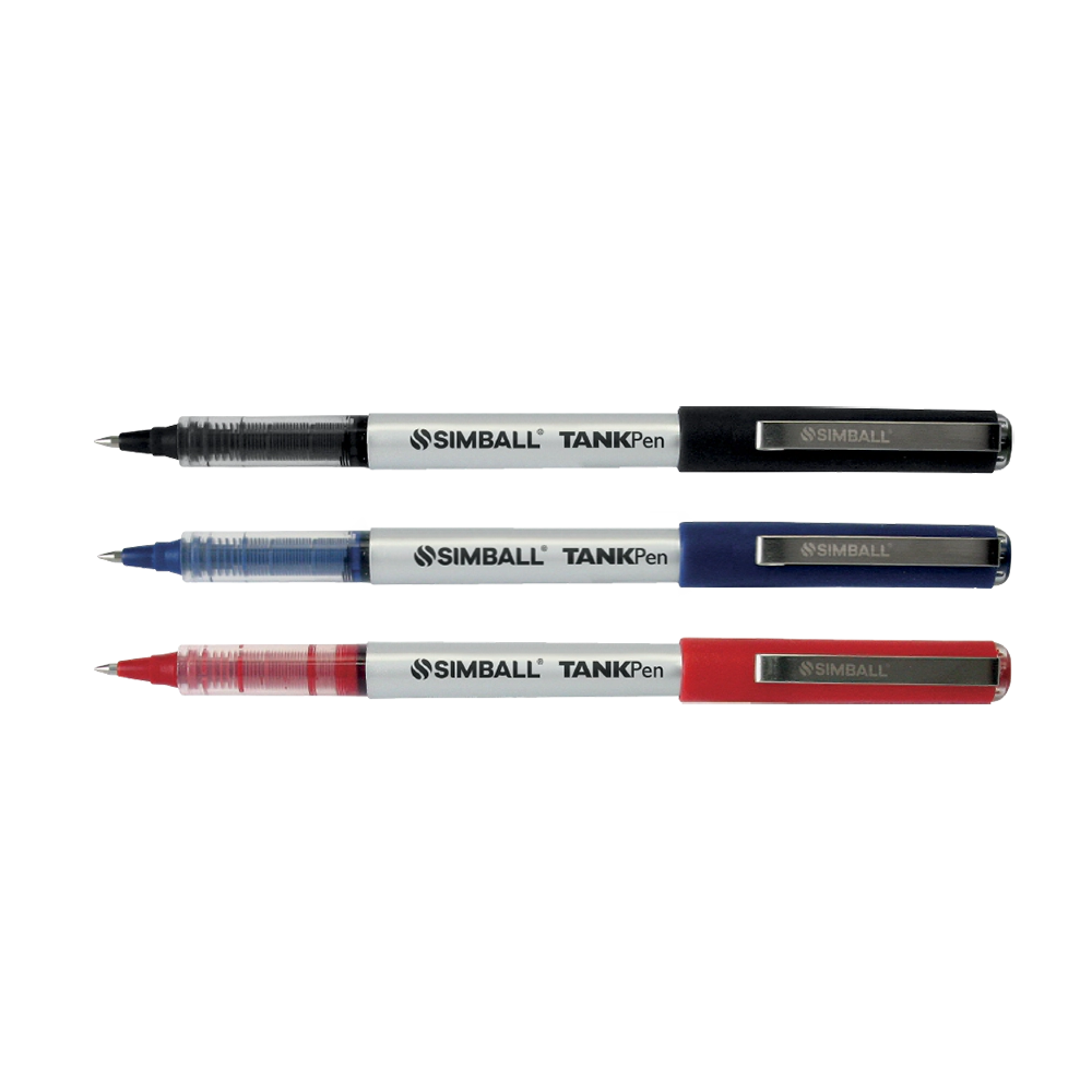 BOLIGRAFO SIMBALL ROLLER TANKPEN 0.7mm NEGRA