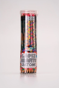 LAPIZ GRAFITO KIRUKI HB CAMO x 36u C/GOMA