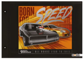 CARPETA MOOVING TAPA N&ordm;5 RAPIDO Y FURIOSO