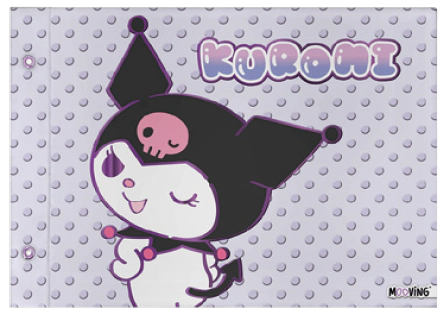 CARPETA MOOVING TAPA N�5 KUROMI