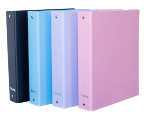 CARPETA TWEENY N&ordm;3 3x40 PVC NEGRO