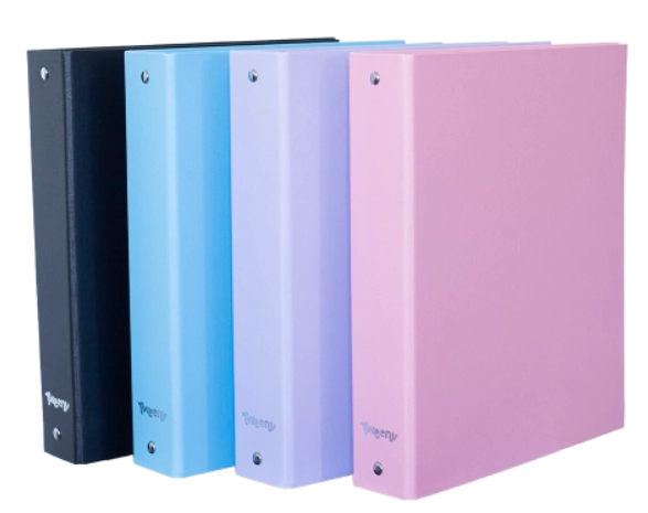 CARPETA TWEENY N�3 3x40 PVC CELESTE PASTEL