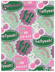 CARPETA MOOVING TAPA N&ordm;3 PINK