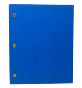 CARPETA AVIOS N&ordm;3 DOS TAPAS AZUL