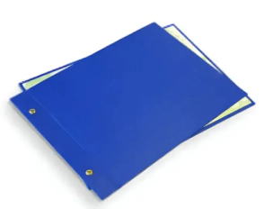 CARPETA AVIOS N&ordm;5 DOS TAPAS AZUL