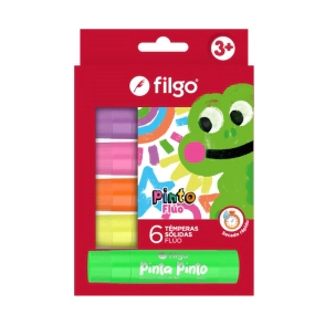TEMPERA FILGO SOLIDA PINTO x 6u FLUO
