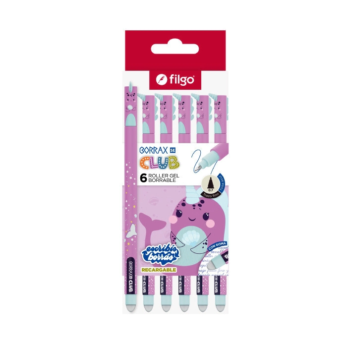 BOLIGRAFO FILGO BORRAX SE CLUB SIRENA x 6u