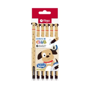 BOLIGRAFO FILGO BORRAX SE CLUB PERRO x 6u