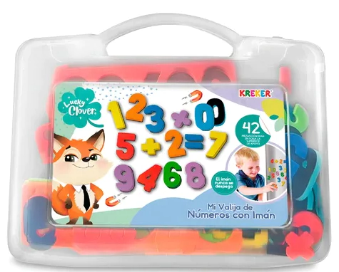 KREKER MI VALIJITA DE NUMEROS CON IMAN