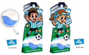 VAMOS ARGENTINA MAQUILLA NENA FORMITA