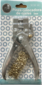 ASB PINZA COLOCADORA DE OJALILLOS 5mm