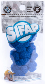 POMPONES SIFAP DE FELPA COLOR de 20mm x 20u